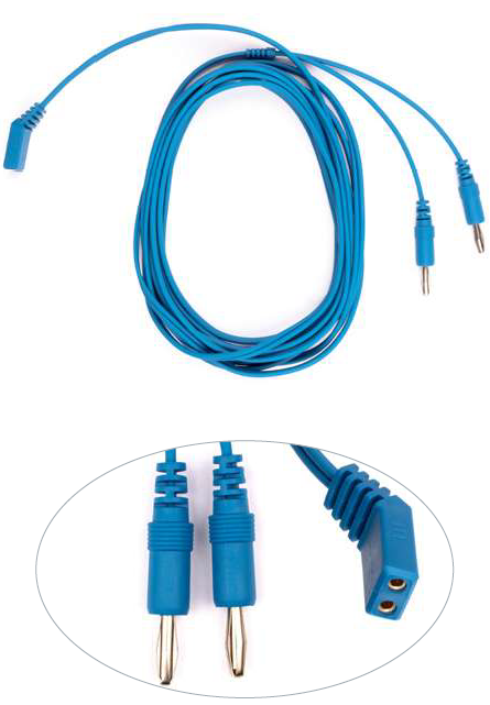 12 foot, Bipolar, Blue cable, Angled, Non-Sterile - Box of 10