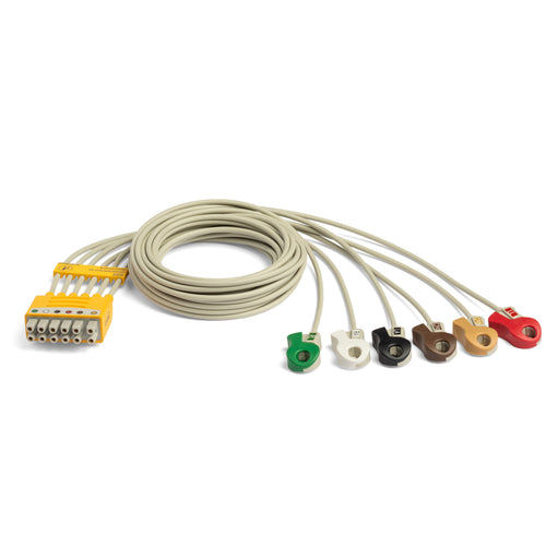 6 Lead Reusable Pinch, Shield, 51", AHA For GE Carescape One