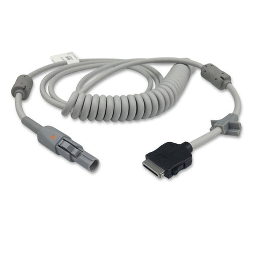 GE CAM 14 Compatible Reusable Resting EKG Cable, 5.5 ft, 9-Pin