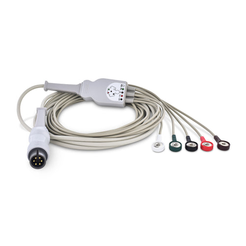 5 Lead Molded Cable