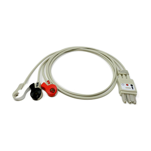 LDWR Set, Pinch, ECG, 29", AAMI, 3LW/Set, 1/Set
