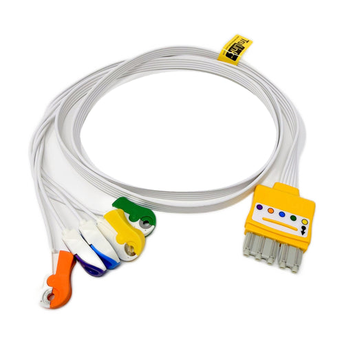LDWR Set,V Leads,Pinch,ECG,127cm/50",AAMI,5LW/Set,Box of 25