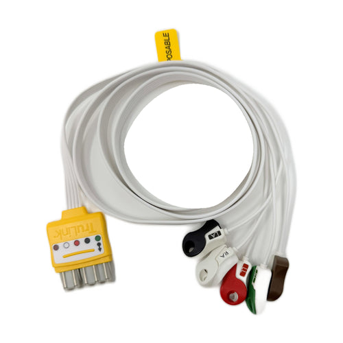 LDWR Set, Pinch,ECG,127cm/50", AAMI,5LW/Set, Box of 25