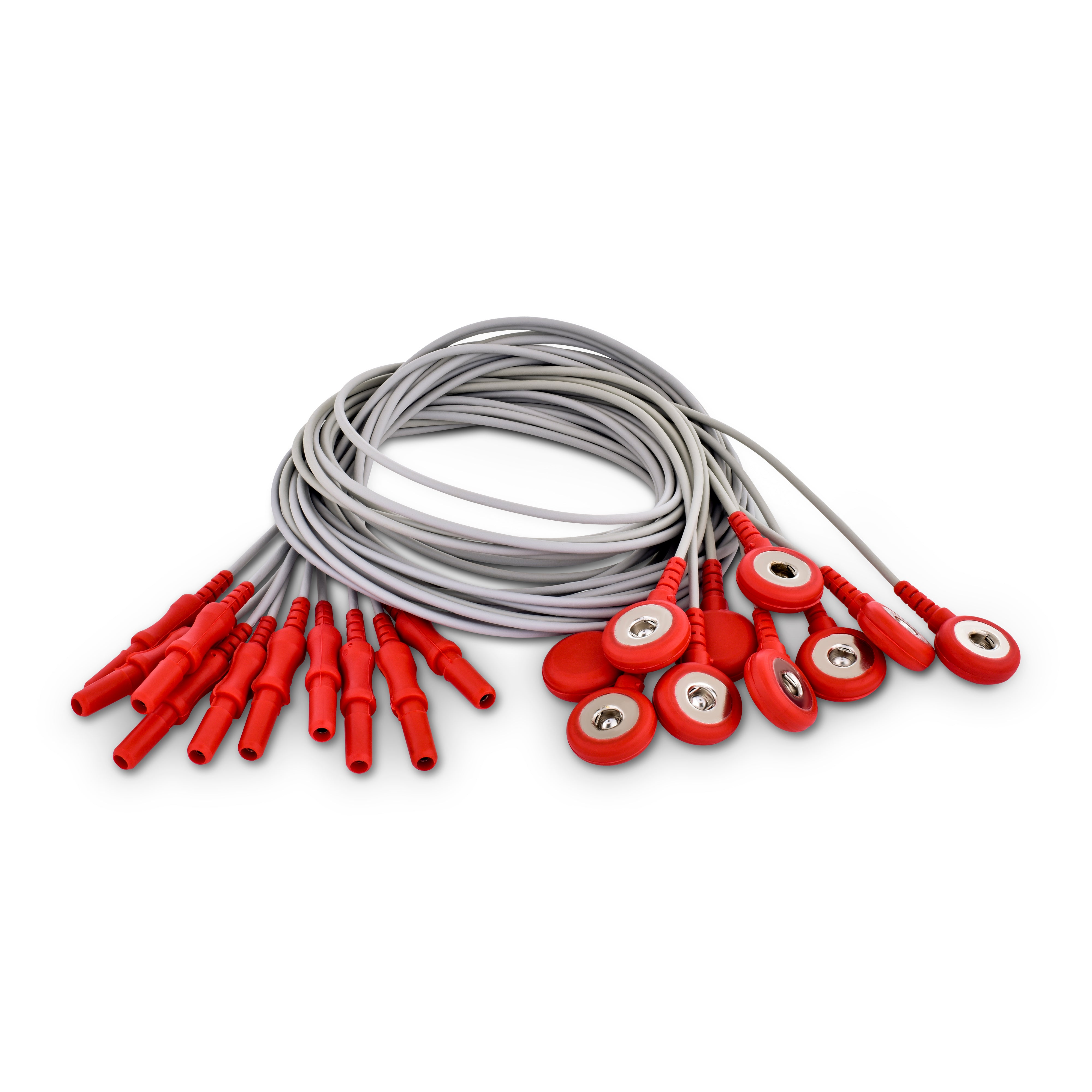 10 Leadwire set, SNAP to DIN PLUG, by Color | LifeSync Neuro 10 Leadwire set, SNAP to DIN PLUG, by Color | LifeSync Neuro