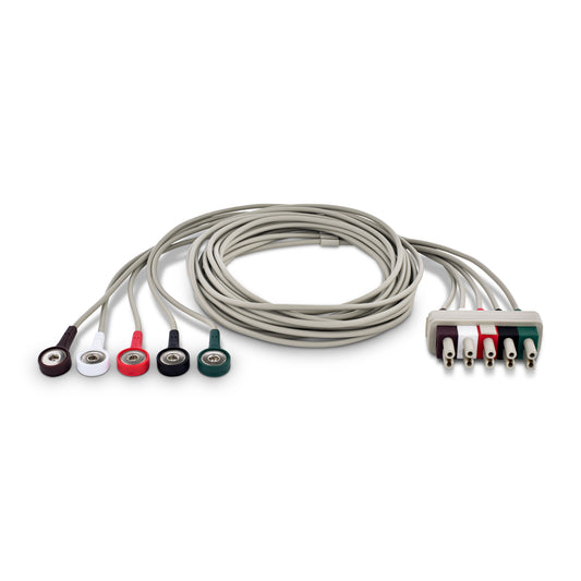 Philips Compatible Reusable 5 Lead ECG