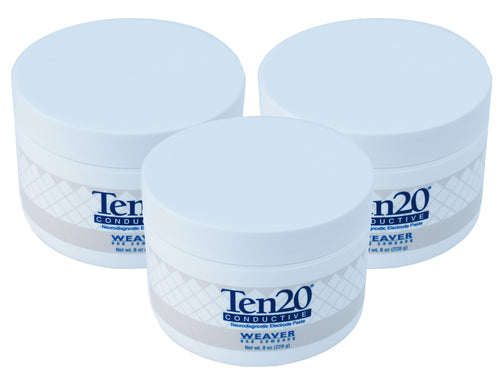 Ten20 EEG Conductive Paste, 8 oz. Jars — 3/Box