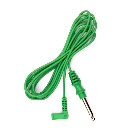 Disposable, 10 foot, Monopolar, Green cable, 90 degree socket, Sterile, Box 10
